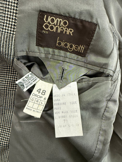 Giacca flanella principe di Galles anni ‘80 - tg. 46/48