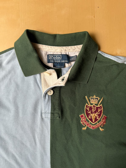 Polo Ralph Lauren PRLC Tournament bicolore quadripartita - L