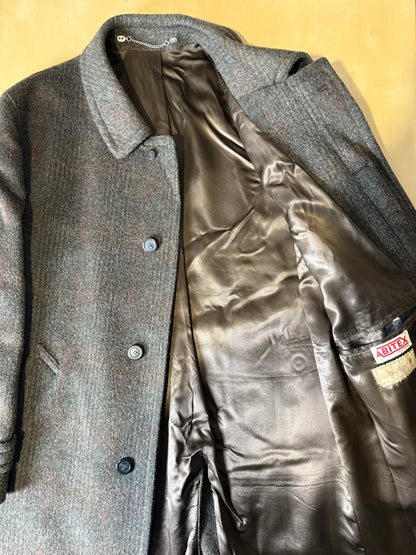 Cappotto anni ‘70/‘80 in lana e mohair - tg. 50-54