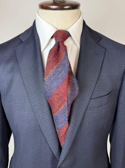 Cravatta Missoni mohair e lana a righe
