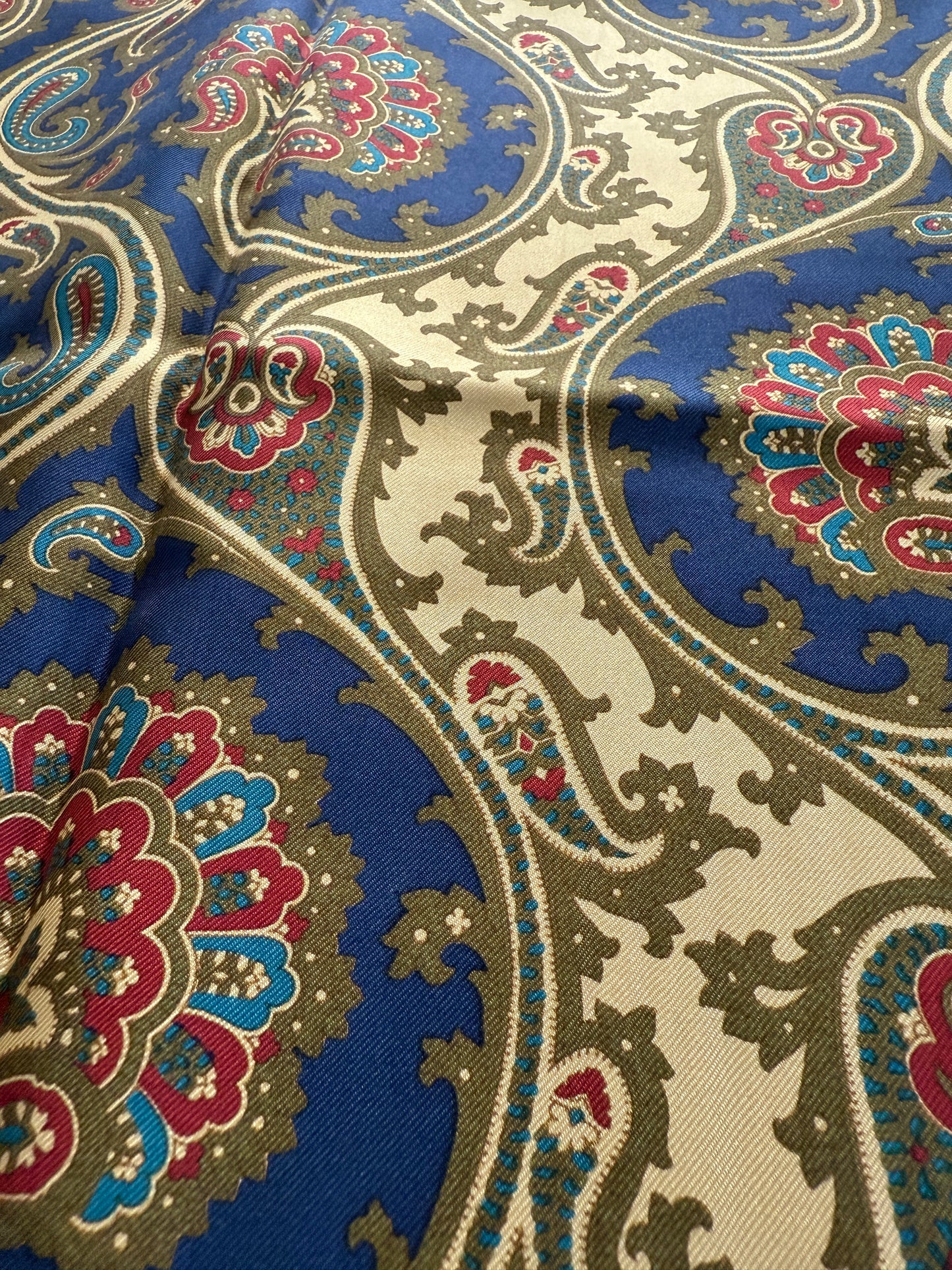 Sciarpa in seta tubolare doppia fantasia