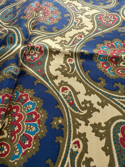 Sciarpa in seta tubolare doppia fantasia