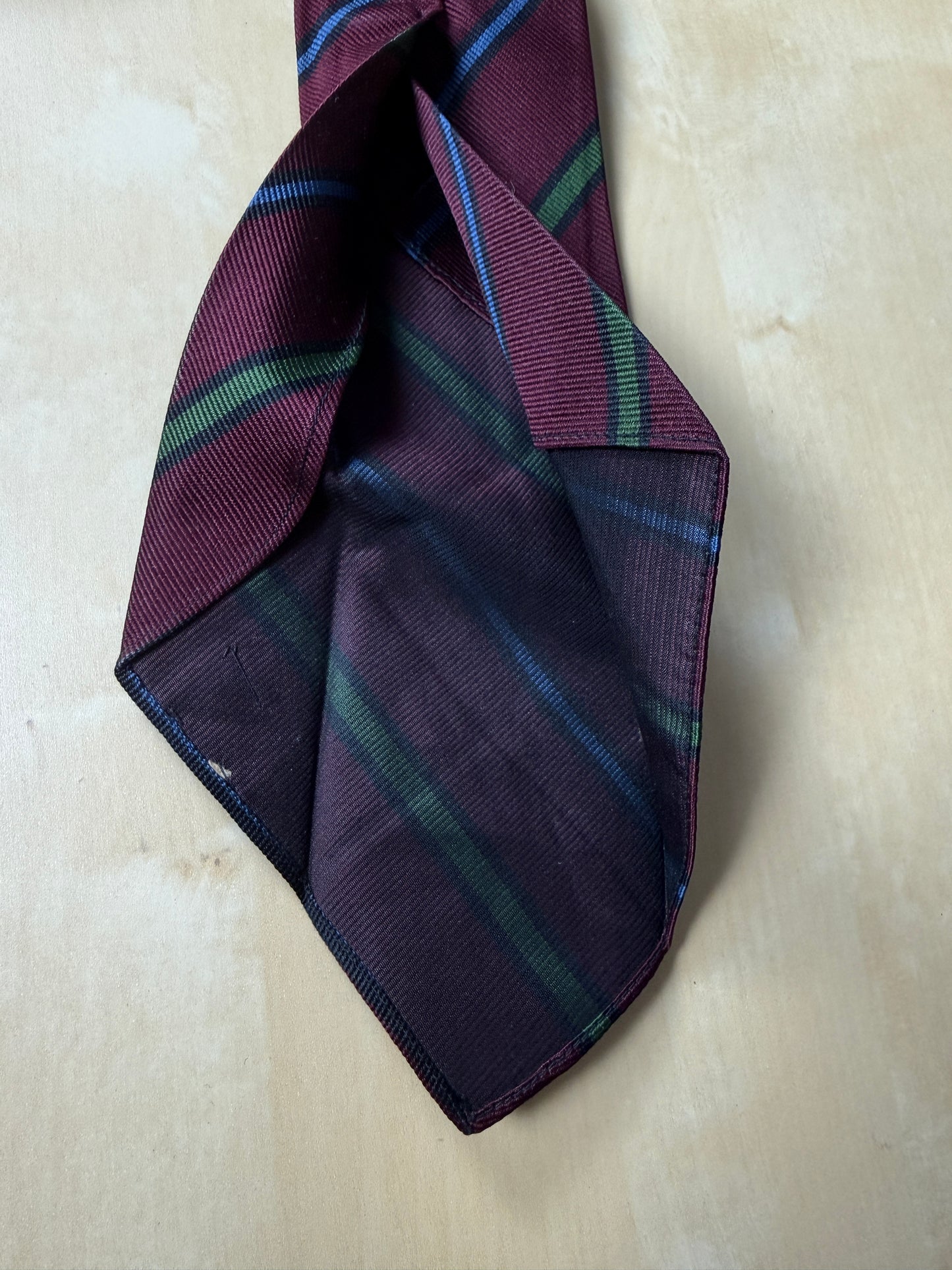 Cravatta regimental Holliday & Brown made in England