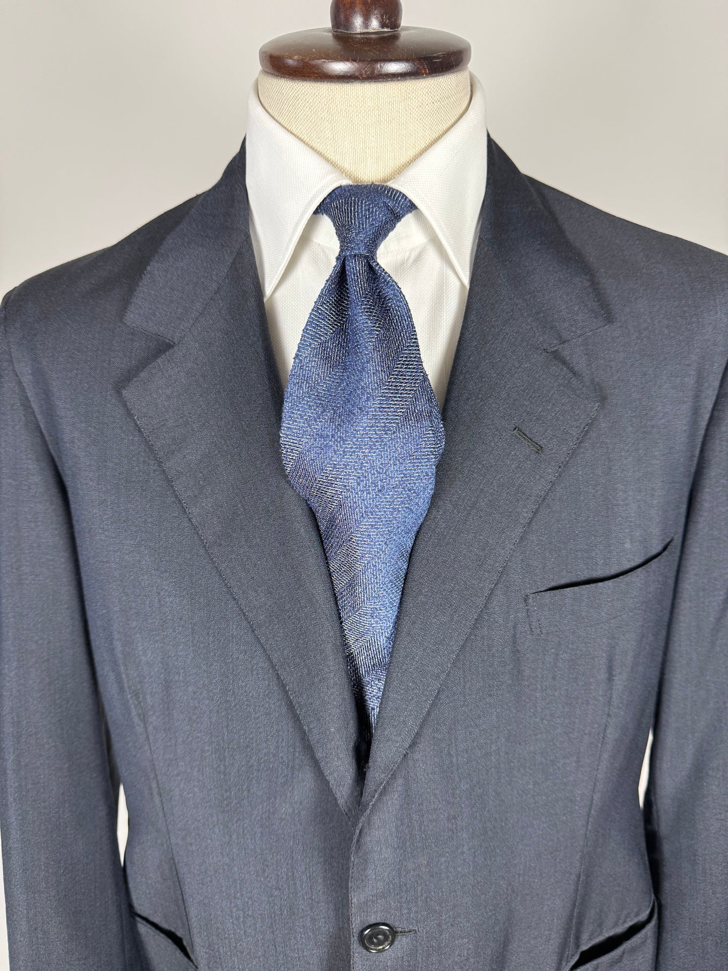 Giacca sartoriale anni '50/'60 fresco lana-mohair - tg. 52/54