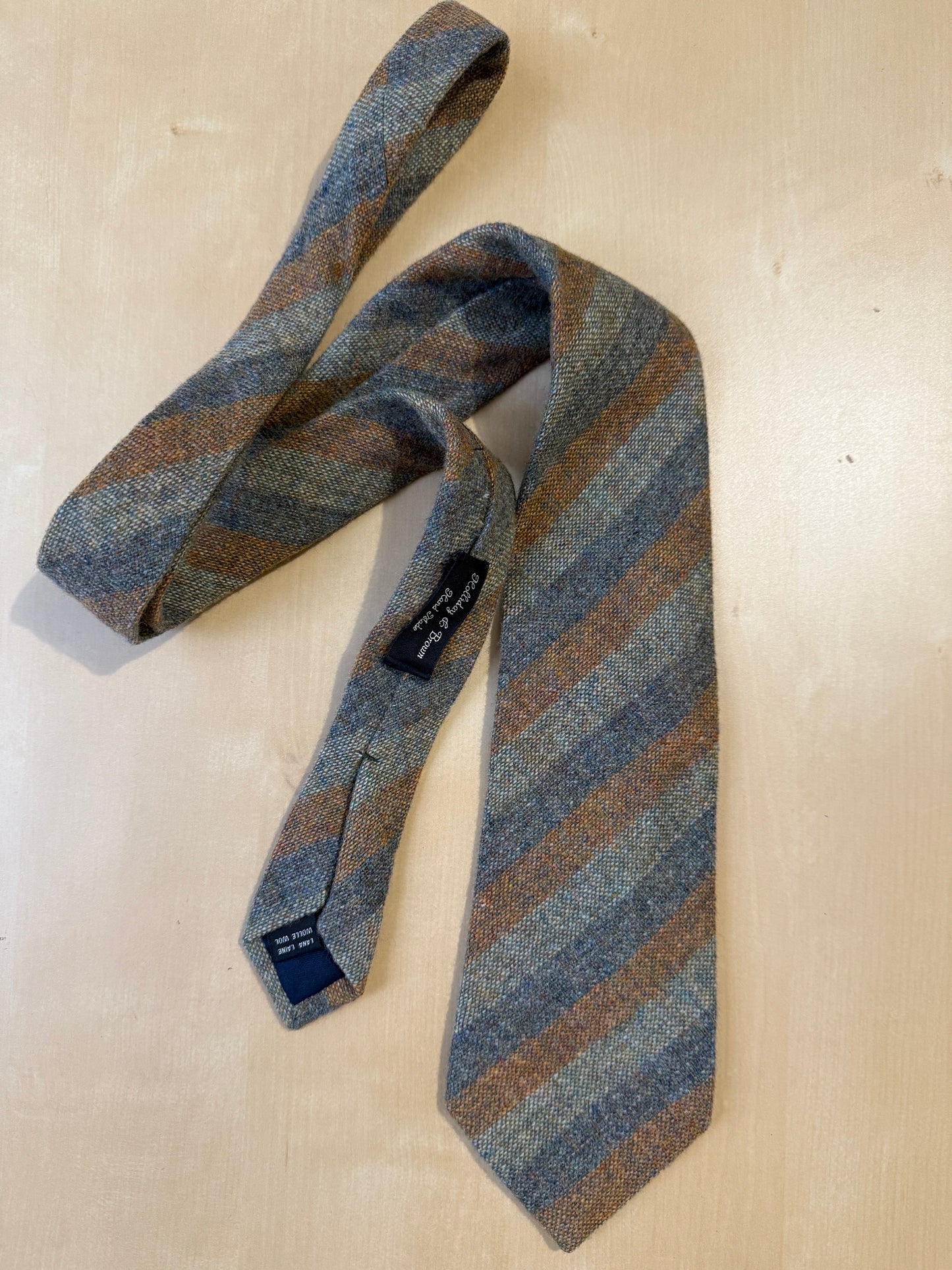 Cravatta in tweed Holliday & Brown