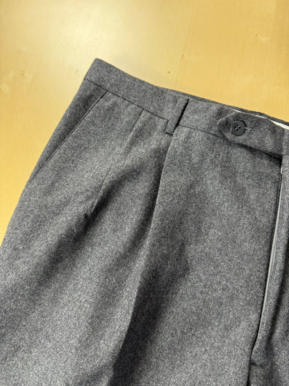 Pantaloni sartoriali flanella antracite - tg. 54/56