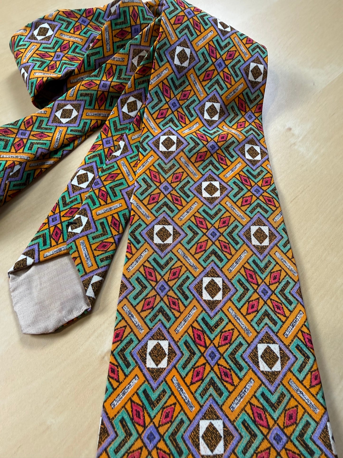 Cravatta Missoni vintage geometrica