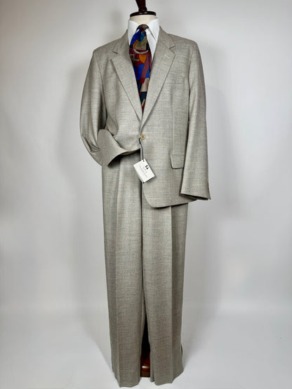 Completo anni ‘80 lana color avorio (NOS) - tg. 52/54