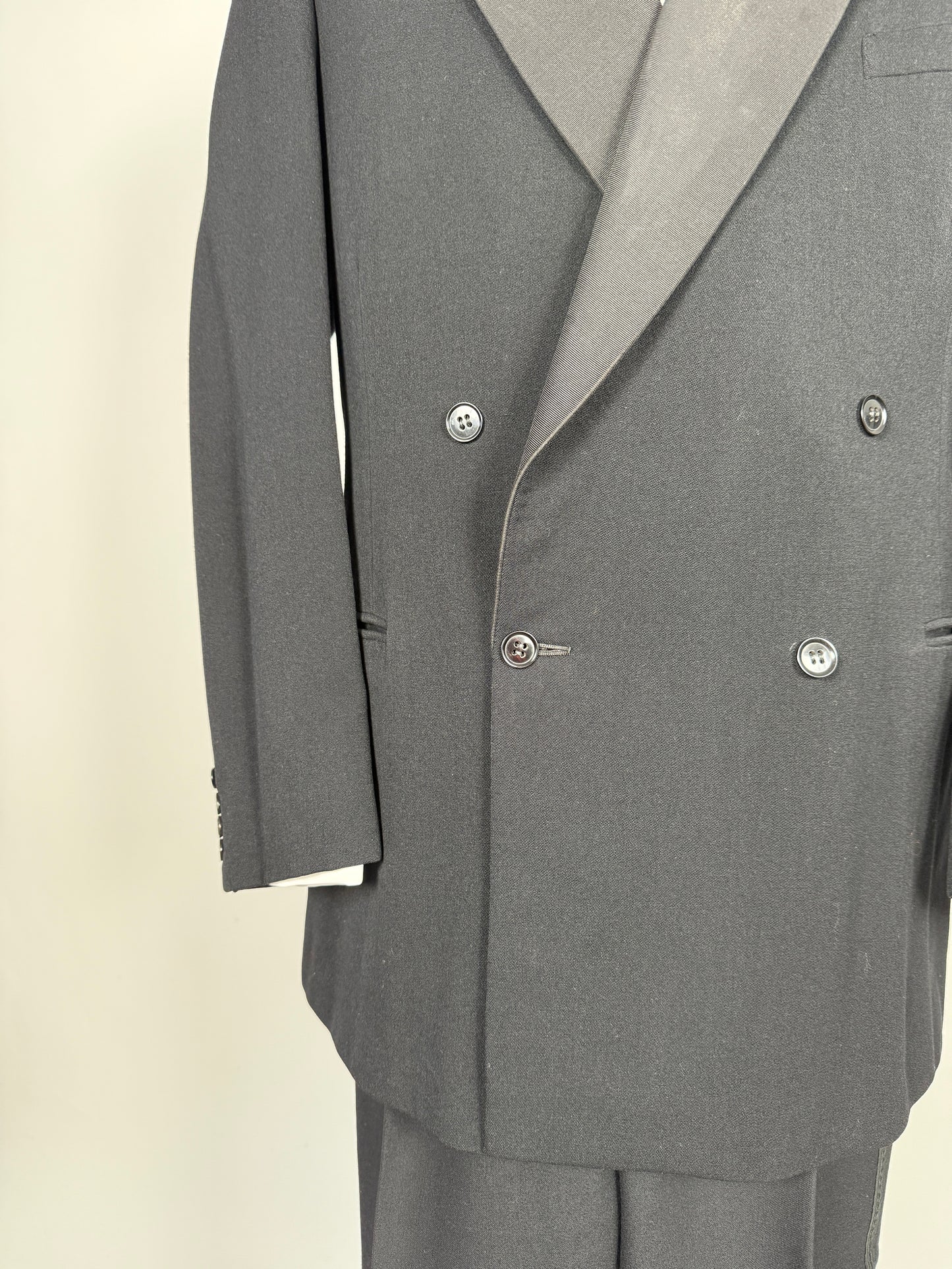 Smoking doppiopetto Burton anni ‘50 - tg. 54, pantaloni 58