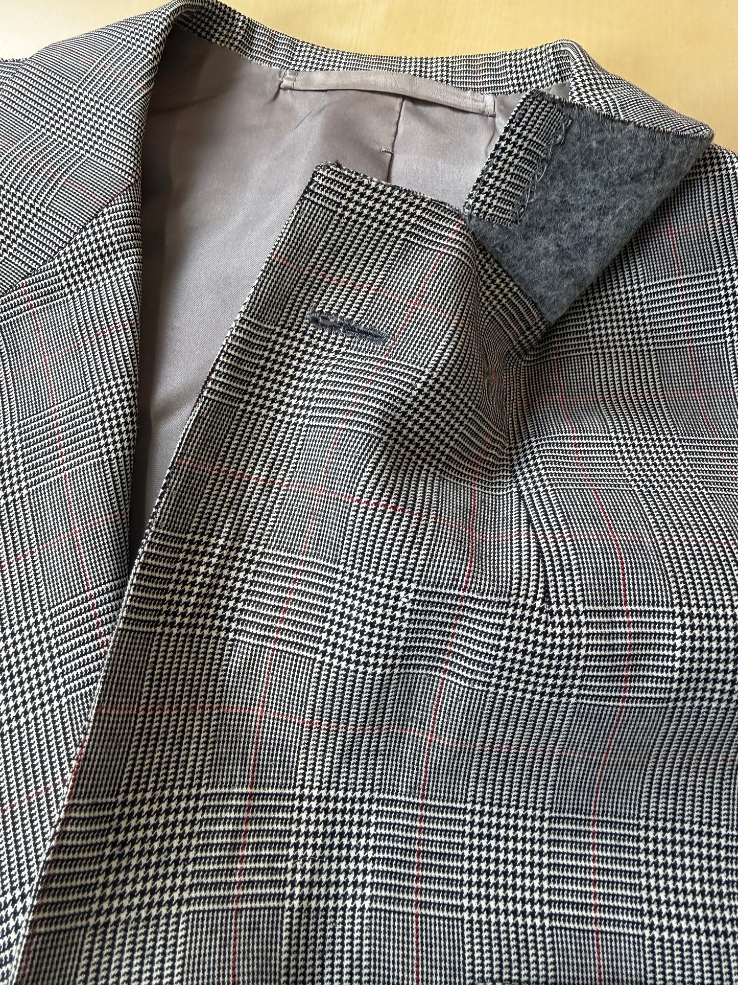 Completo sartoriale principe di Galles pettinato - tg. 54/56