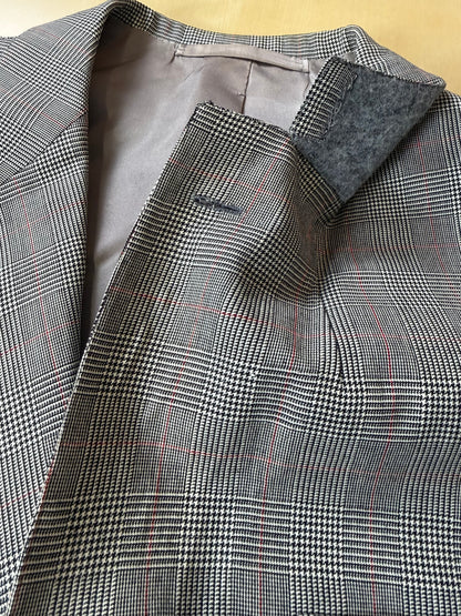 Completo sartoriale principe di Galles pettinato - tg. 54/56