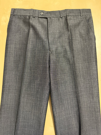 Pantalone anni ‘70 in fresco lana grigio (NOS) - tg. 48/50