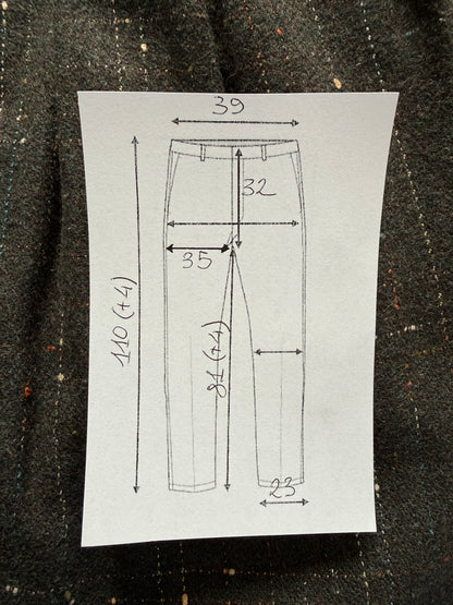 Pantaloni anni ‘80 Atomic Fleck - tg. 44