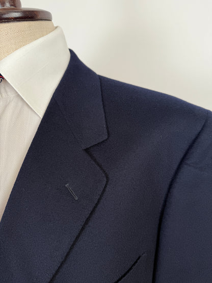 Giacca Corneliani in panno di lana blu - tg. 56