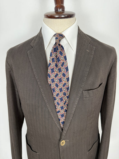 Giacca Tagliatore in cotone herringbone sfoderata - tg. 50