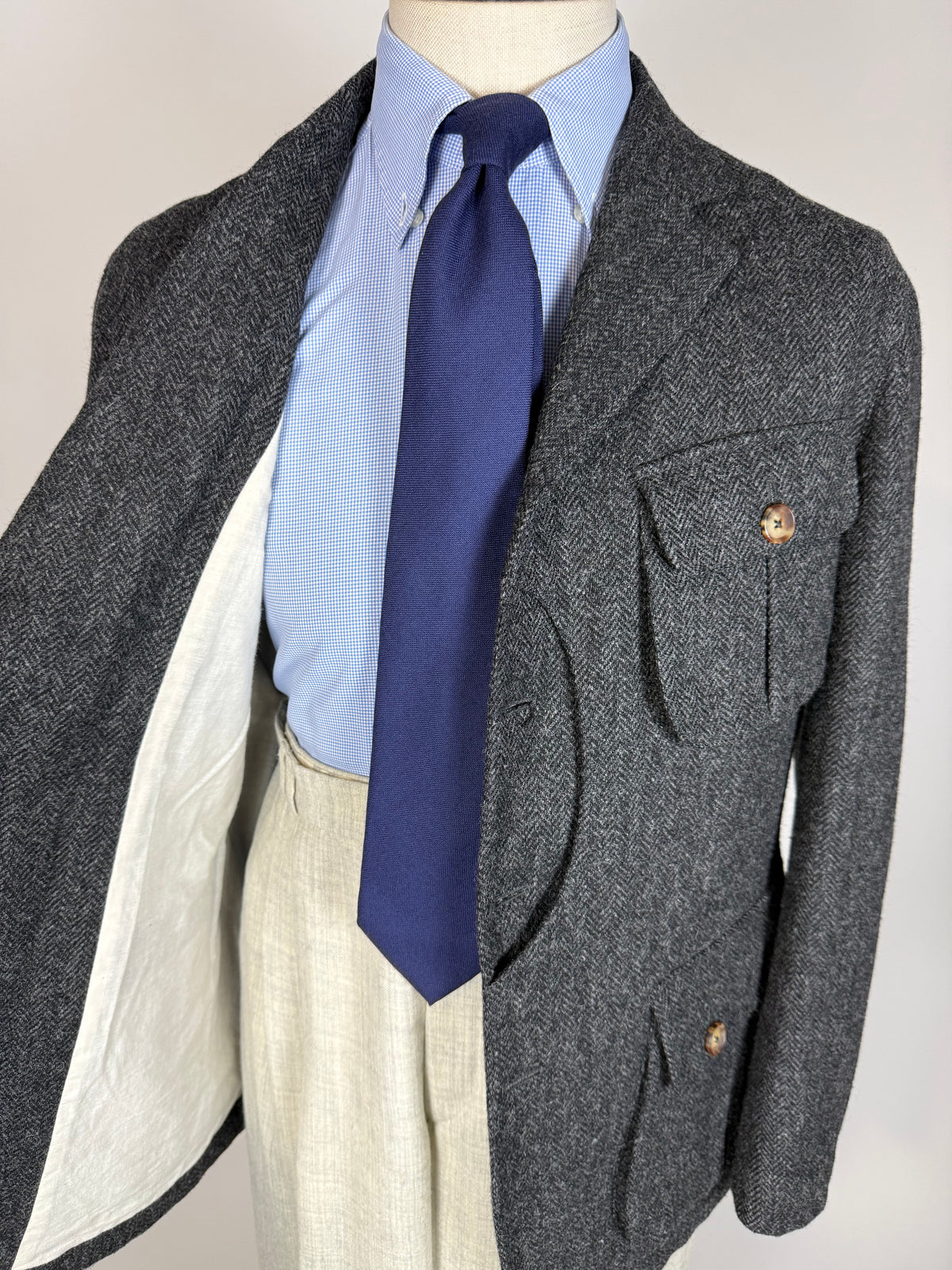 Giacca maremmana De Paz in tweed - tg. 52/54