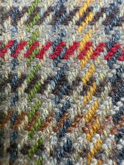 Giacca principe di Galles in puro cashmere tessuto Loro Piana - tg. 48