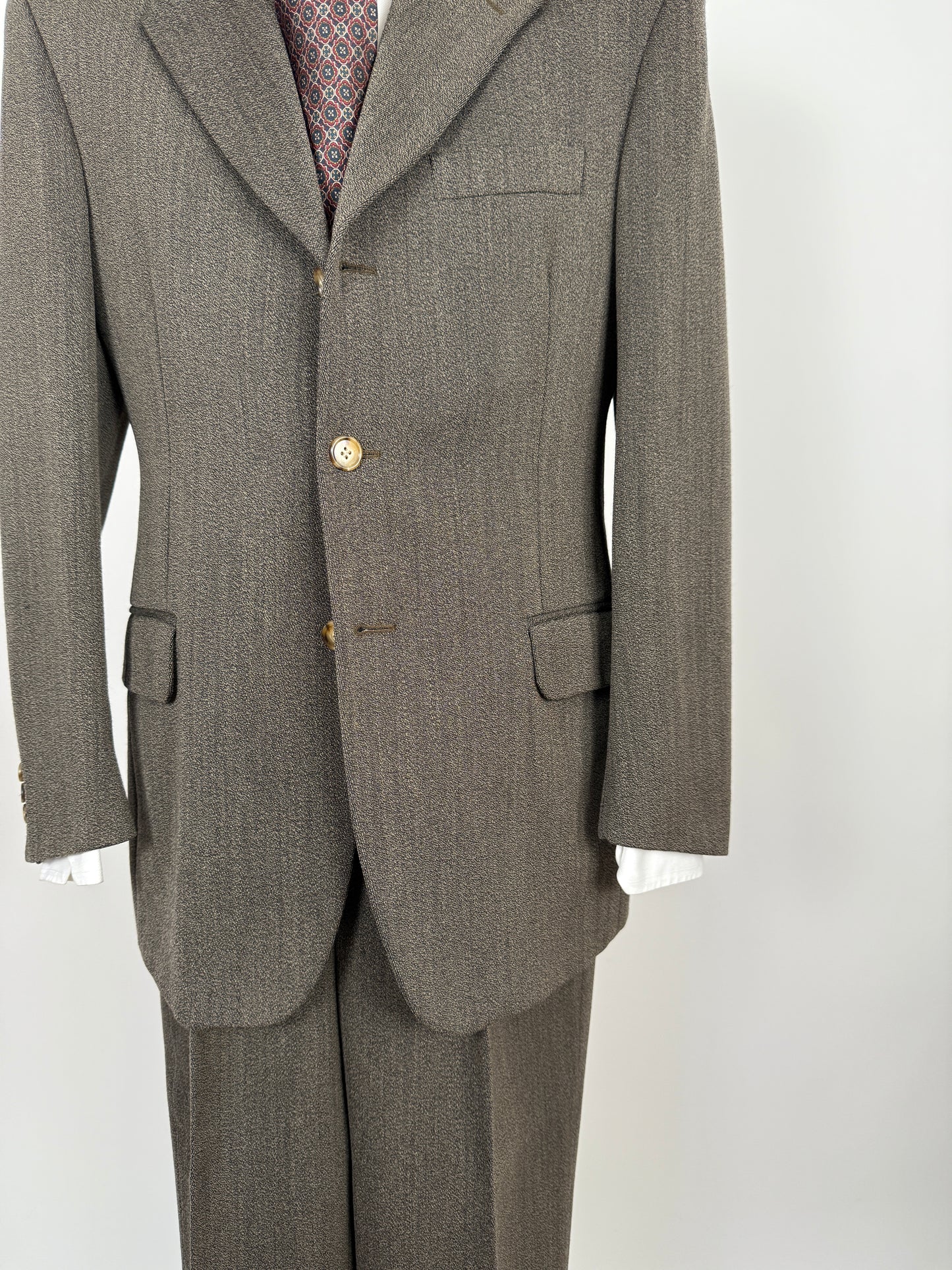 Completo anni ‘90 covert cachi - tg. 48/50