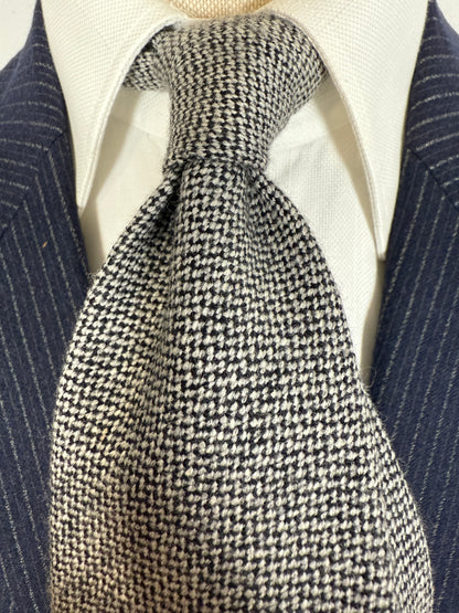 Cravatta Moessmer in pura lana sale e pepe