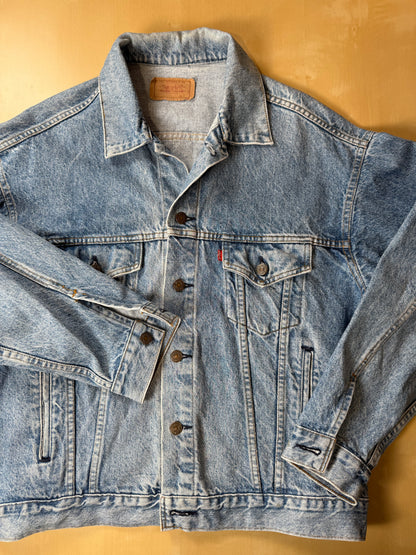 Levi's trucker 70507 anni '80 made in USA - XL