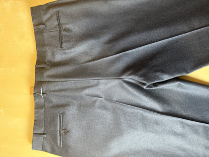 Pantaloni in flanella grigio antracite - tg. 60