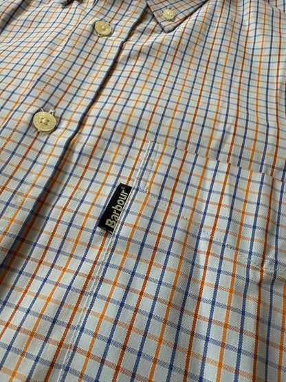 Camicia Barbour Oxford quadretti - M collo 39