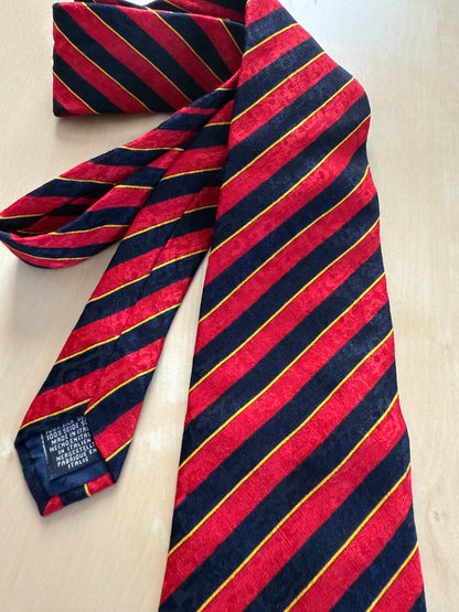 Cravatta regimental jacquard