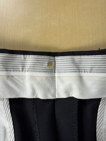 Pantaloni fresco lana blu notte - tg. 48/50