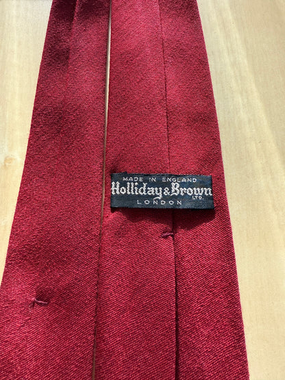 Cravatta Holliday & Brown vintage in lana