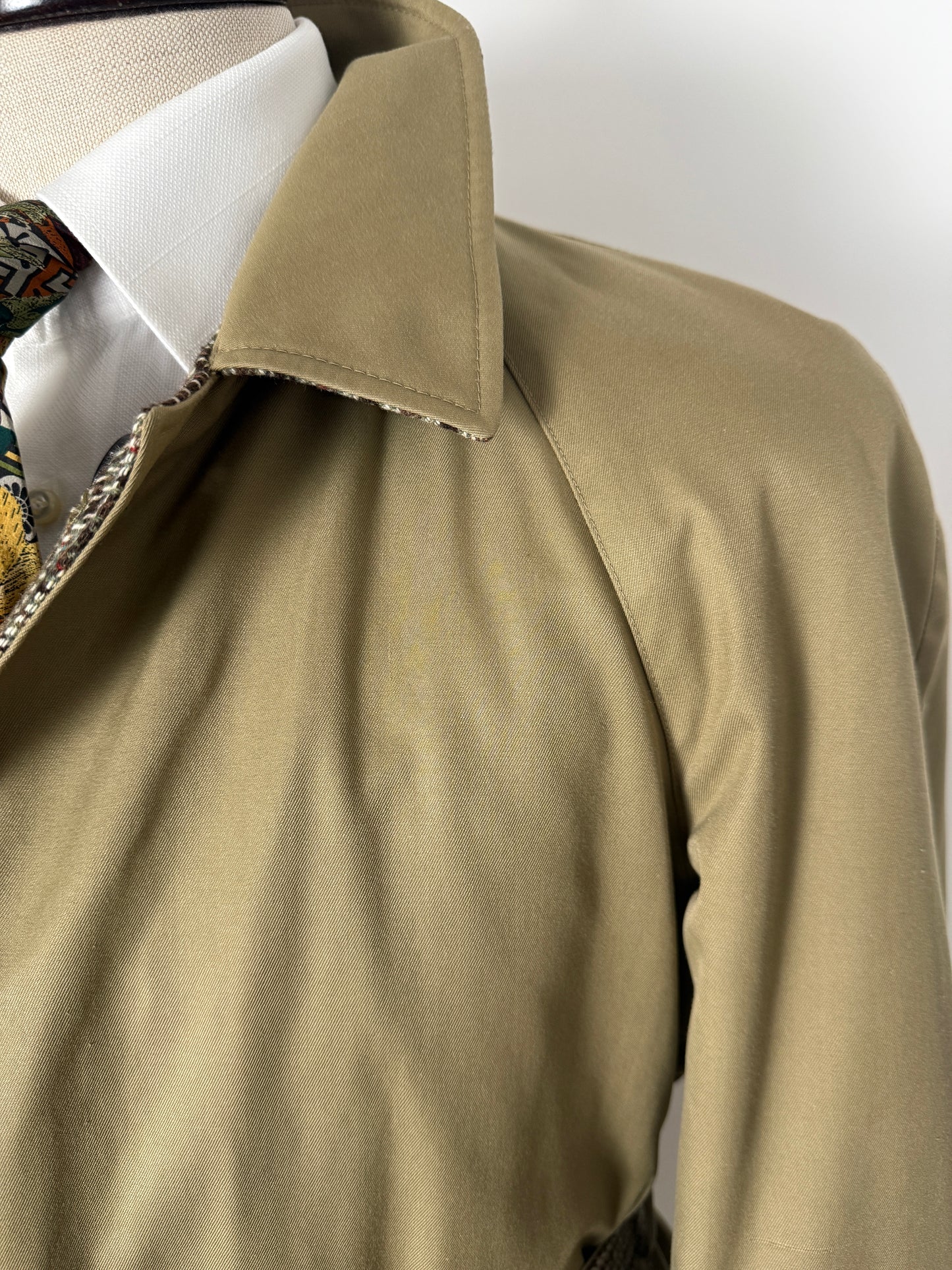 Soprabito reversibile cappotto + impermeabile anni ‘70/‘80 - tg. 46/50