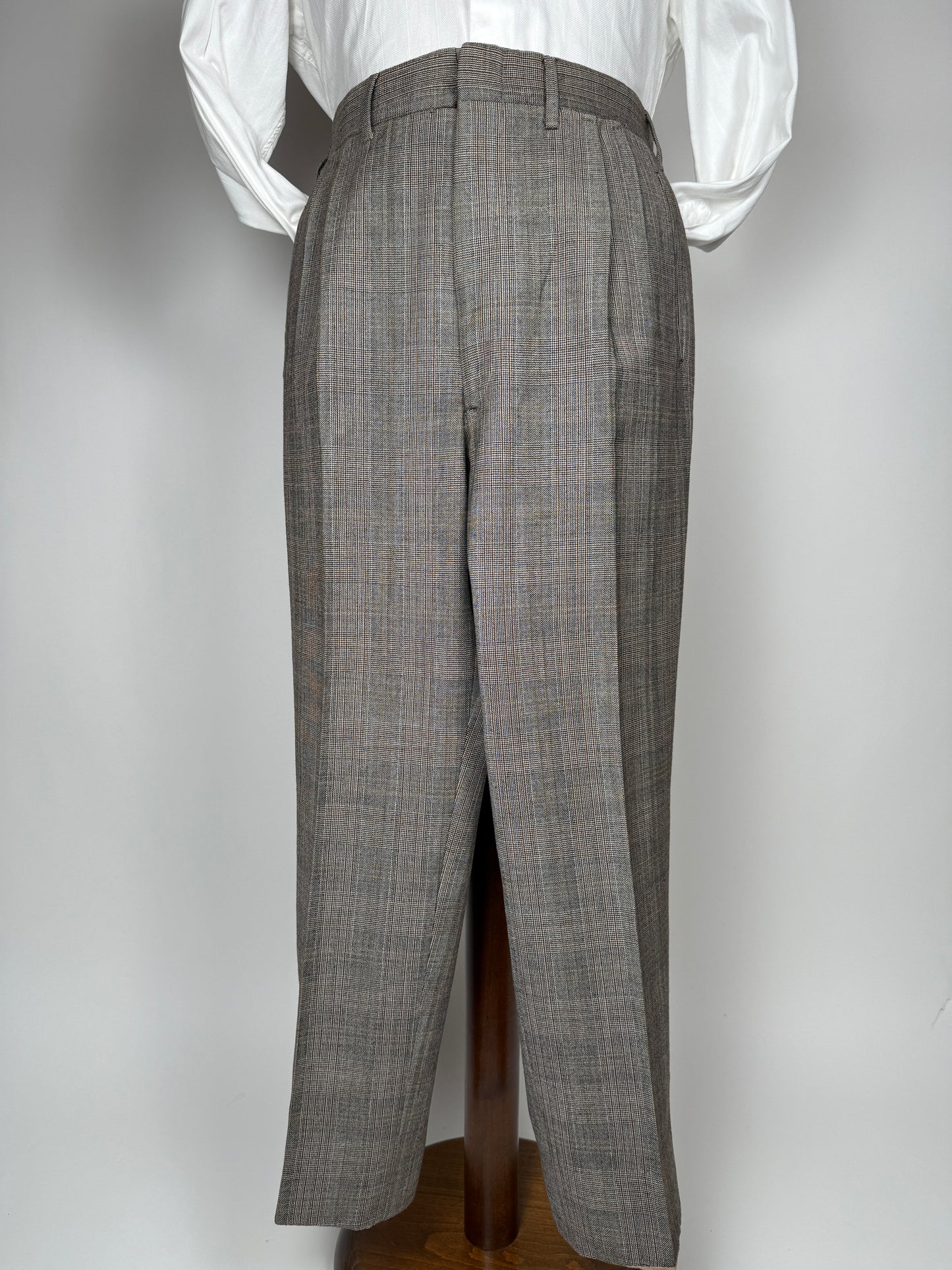 Pantaloni sartoriali Galles grisaglia anni ‘50/‘60 - tg. 52/54