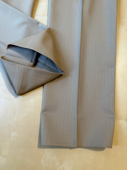 Completo doppiopetto Forall anni '70/'80 in twill beige (NOS) - tg.48