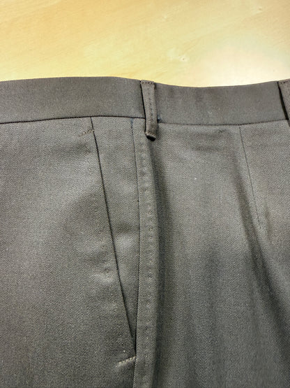 Pantaloni anni ‘70 twill pettinato marrone (NOS) - tg. 44