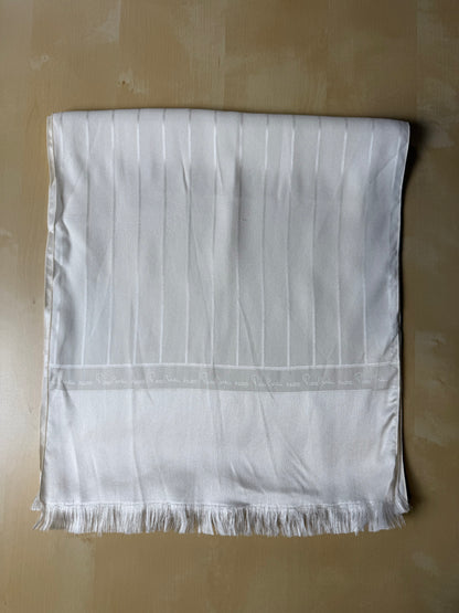 Sciarpa da sera in seta Pierre Cardin vintage