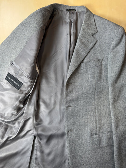 Giacca Pierre Cardin anni ‘90 spigato grigio - tg. 50