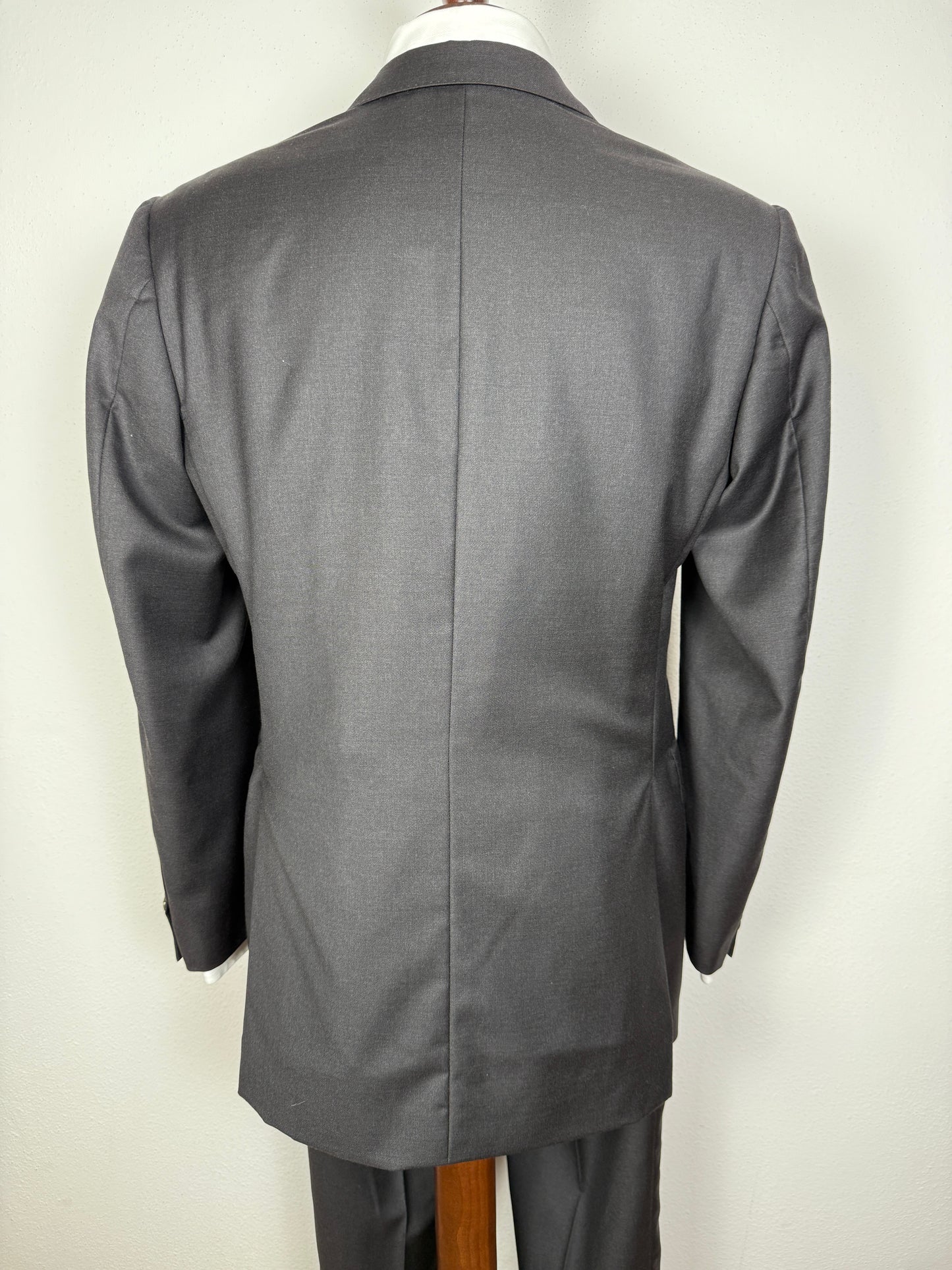 Completo Alexander McQueen anni ‘90 grigio antracite - tg. 48