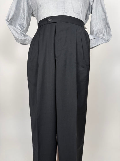 Smoking Ermenegildo Zegna in fresco lana anni ‘80/‘90 - tg. 48 drop 7