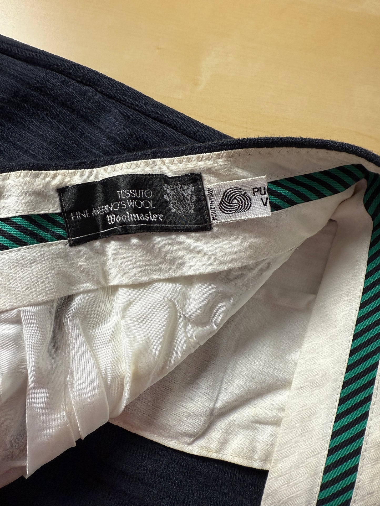 Pantaloni anni ‘80 flanella a coste (NOS) - tg. 48