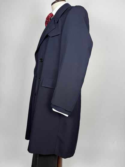 Soprabito doppiopetto Arma dei Carabinieri anni ‘80 serge blu - tg. 48-50