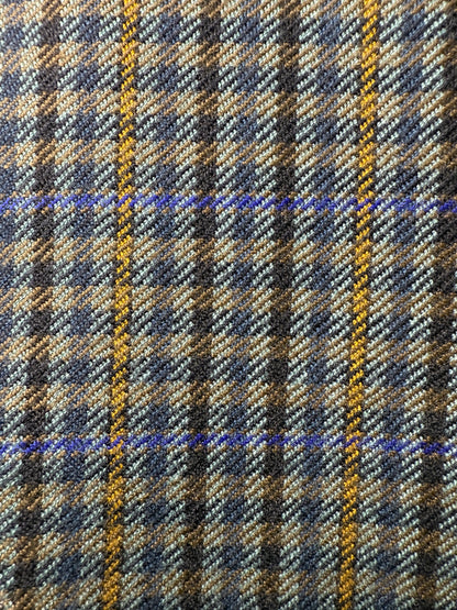 Giacca anni ‘80 in lana check finestrata - tg. 52/54