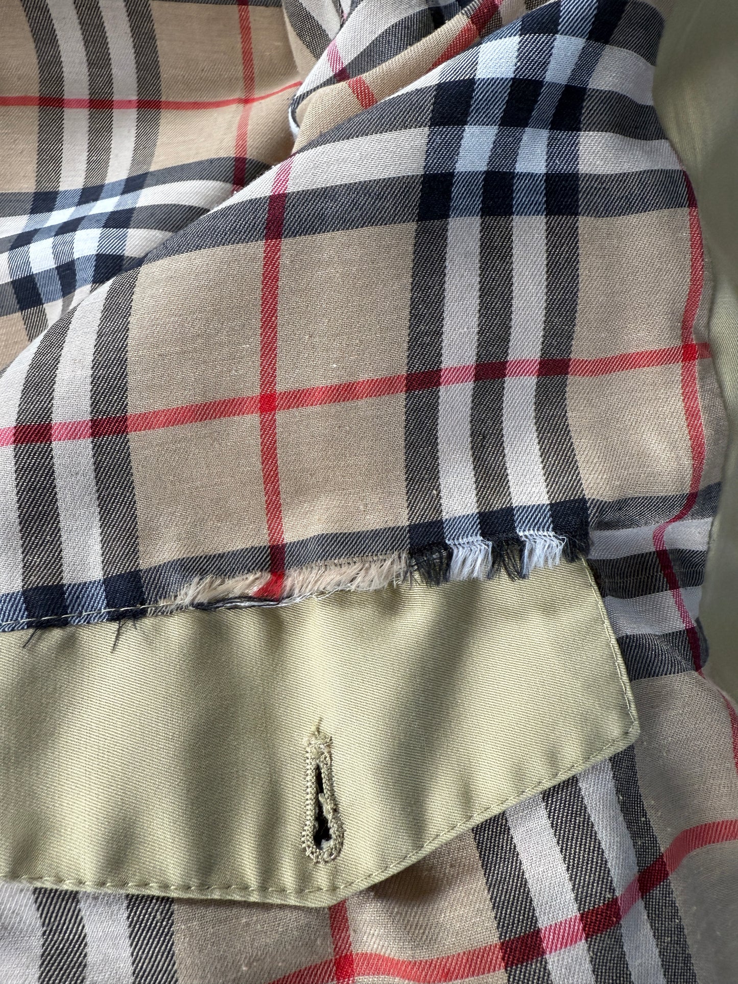 Bomber raglan Burberrys in gabardina - tg. 50/52