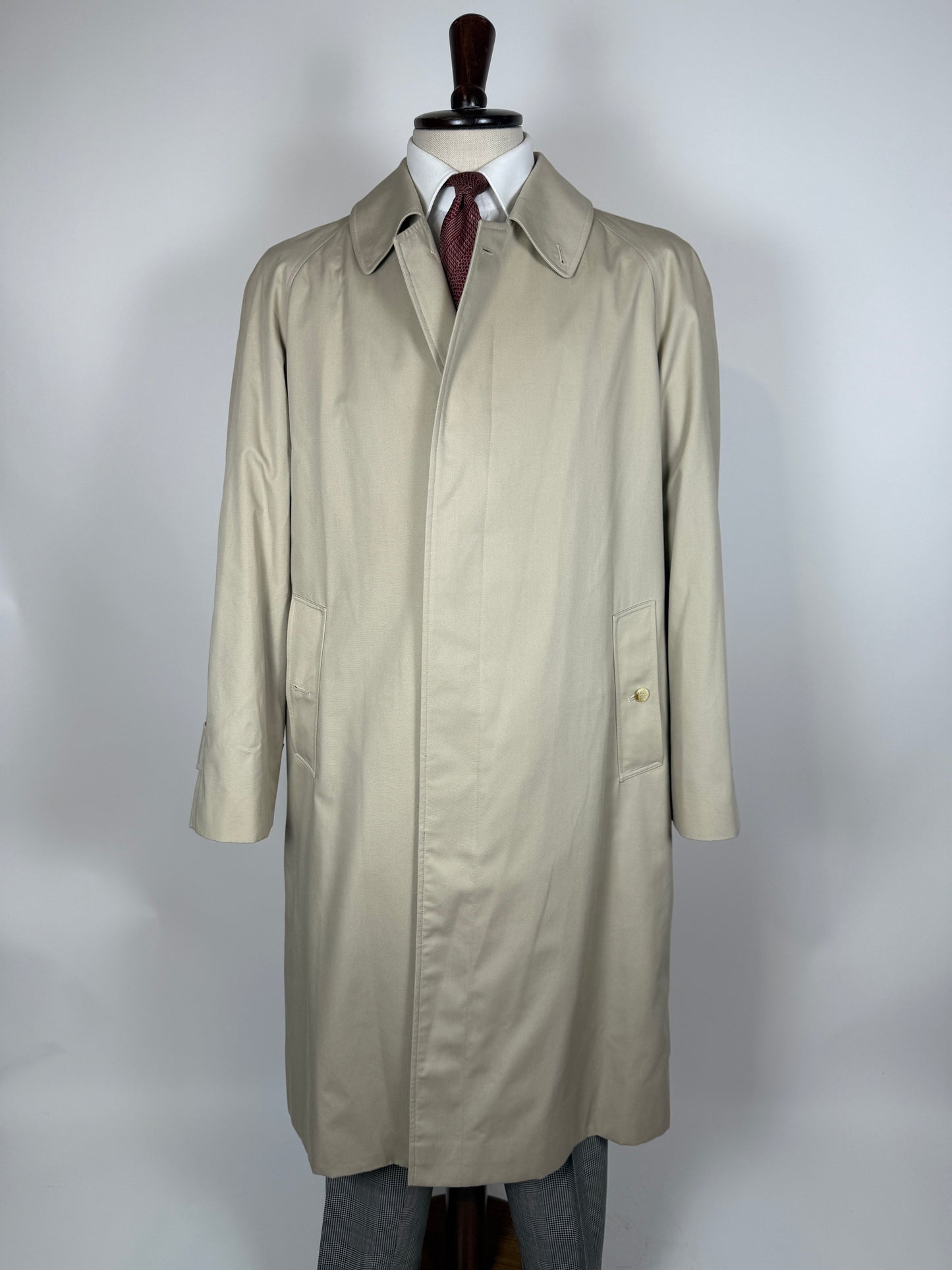 Soprabito impermeabile Burberry monopetto (nuovo) - tg. 50