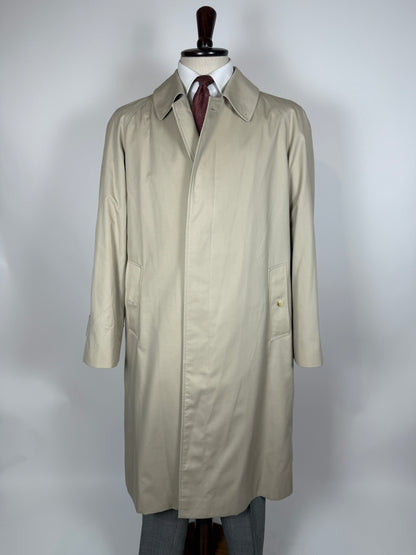 Soprabito impermeabile Burberry monopetto (nuovo) - tg. 50