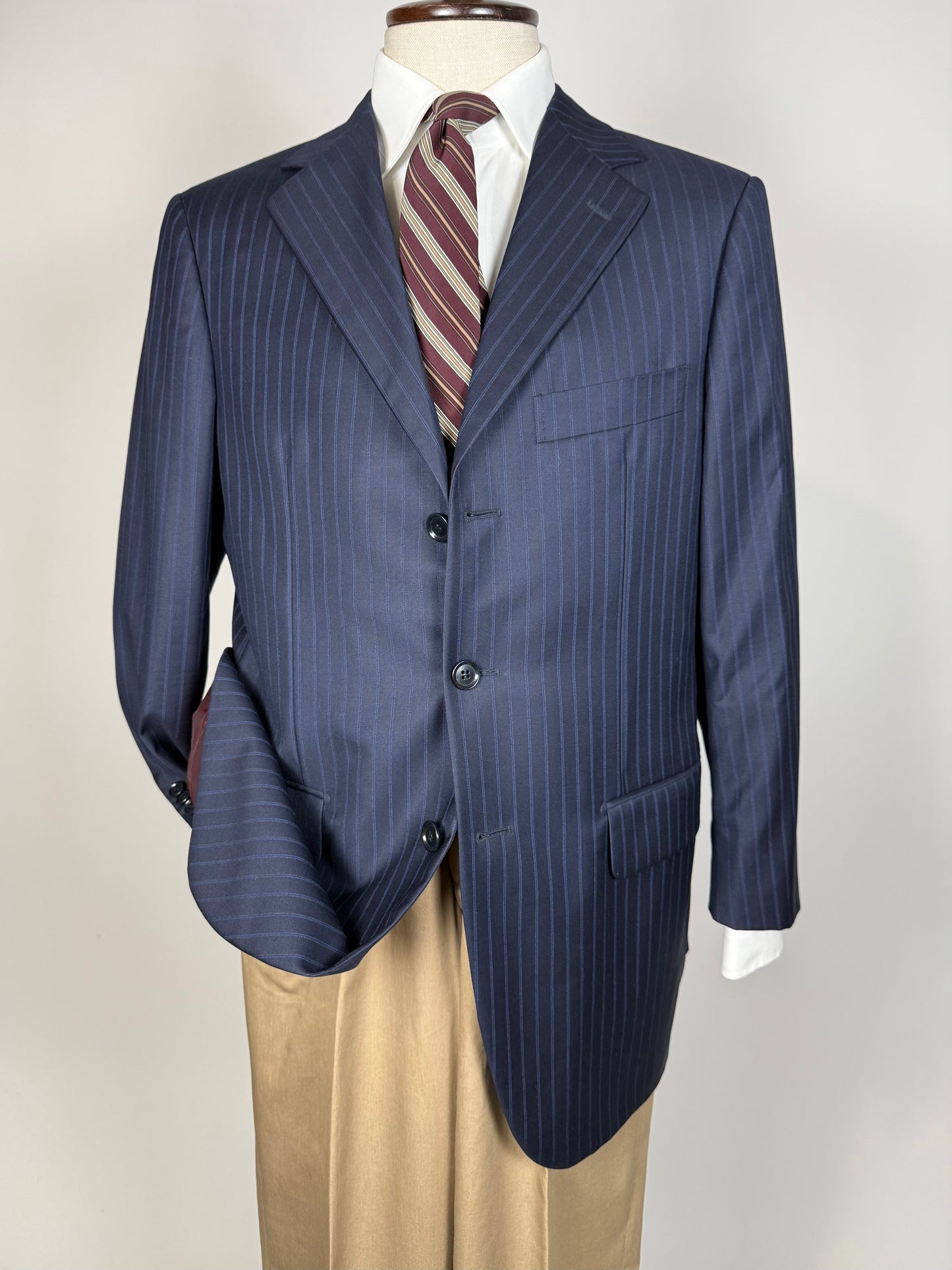 Giacca Pal Zileri flanella pettinata Tasmania Loro Piana - tg. 50/52 corta