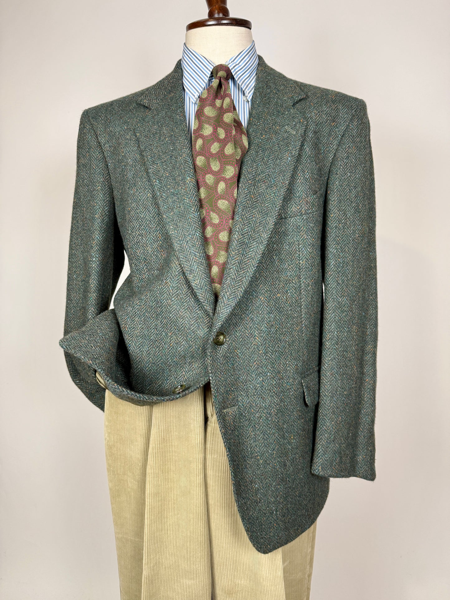 Giacca in Donegal tweed Magee originale irlandese - tg. 54/56