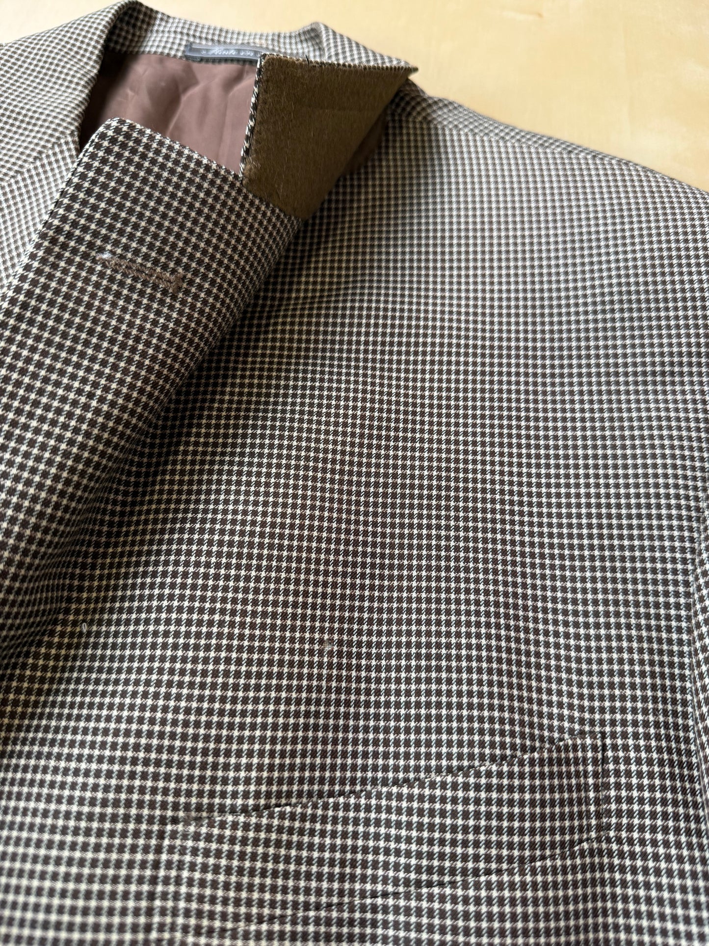 Giacca Corneliani flanella pettinata quadri - tg. 48