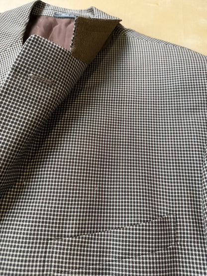 Giacca Corneliani flanella pettinata quadri - tg. 48