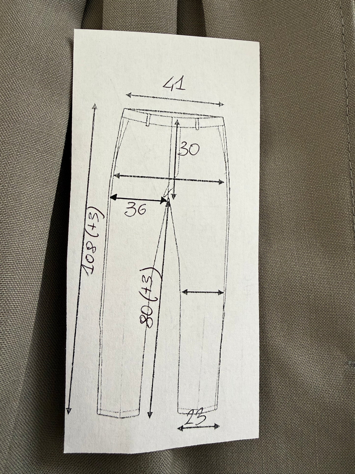 Pantaloni anni '80 fresco lana verde salvia 3 pinces - tg. 46