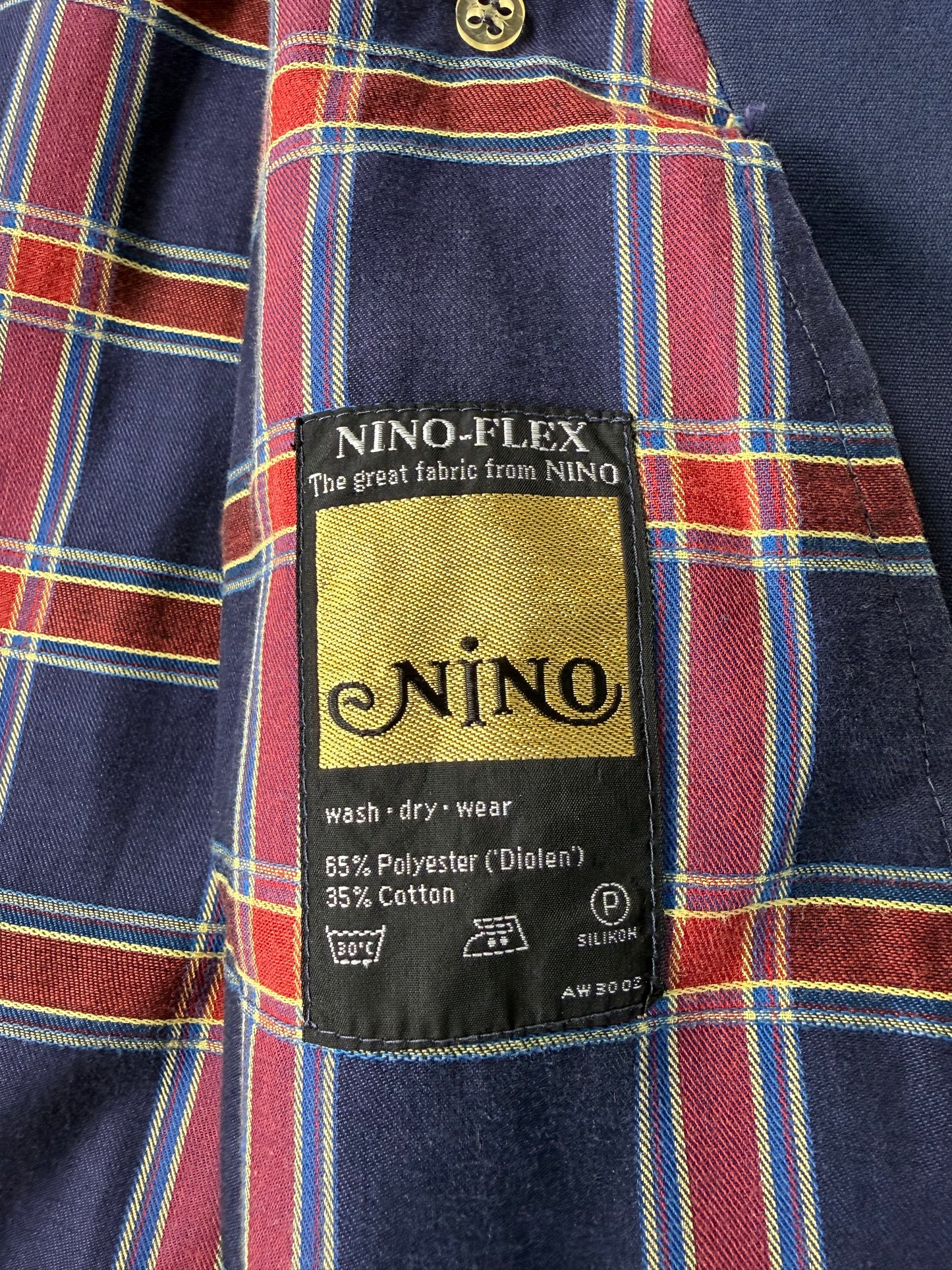 Trench anni '70 blu - tg. 48-50