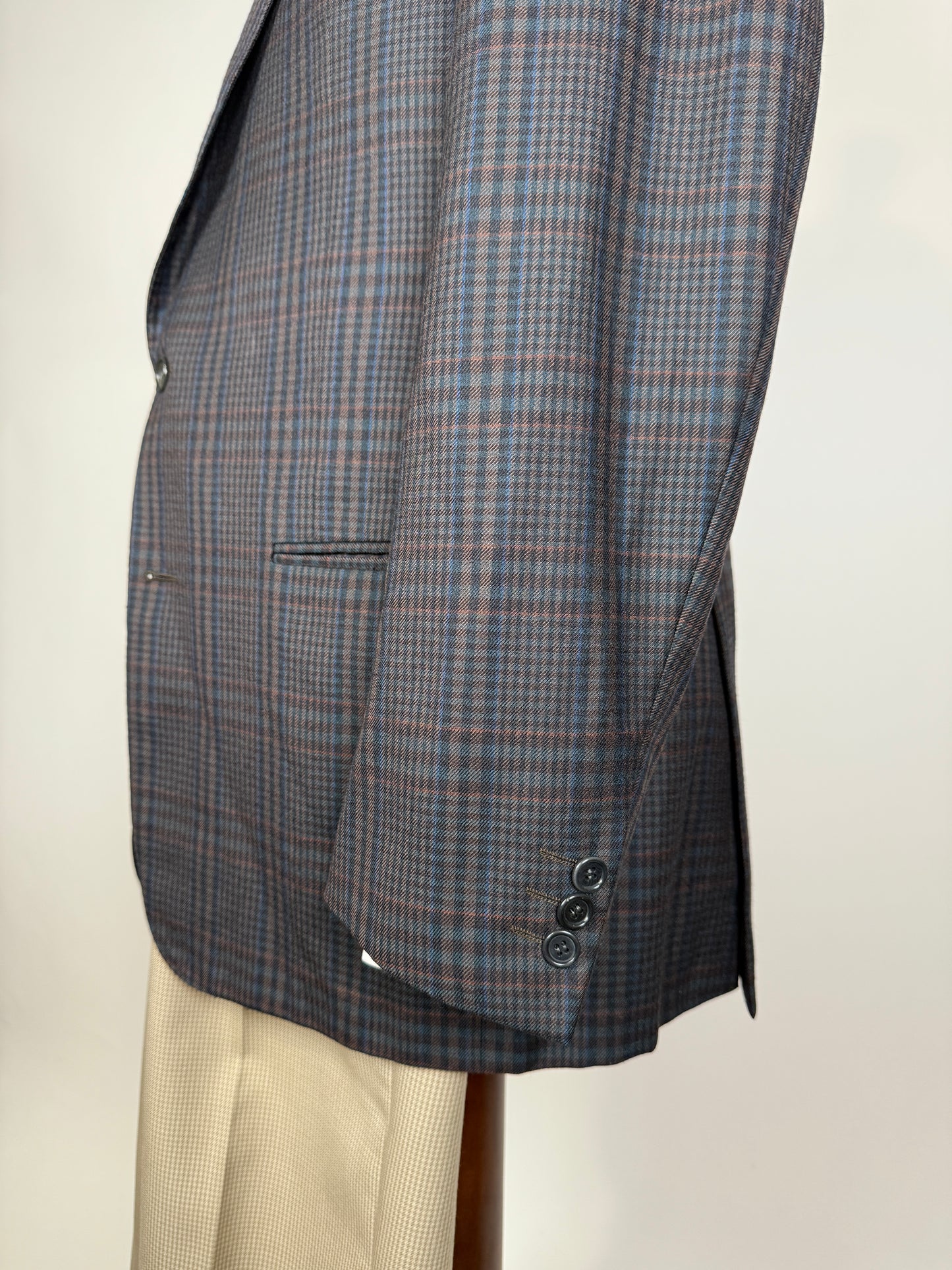Giacca Corneliani flanella tartan - tg. 48